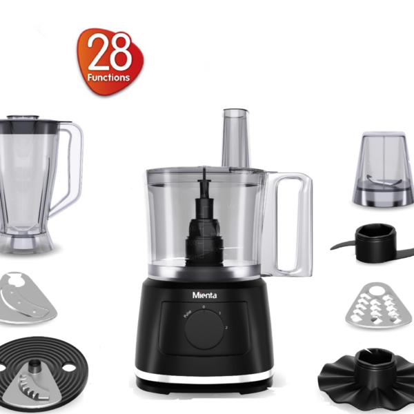 Mienta - Food Processor – Mille Full Set - 1000W - FP141535A