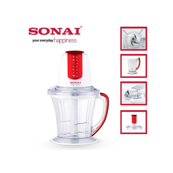 Sonai Chopper - Quad Blade Metal Interlocking 700 W