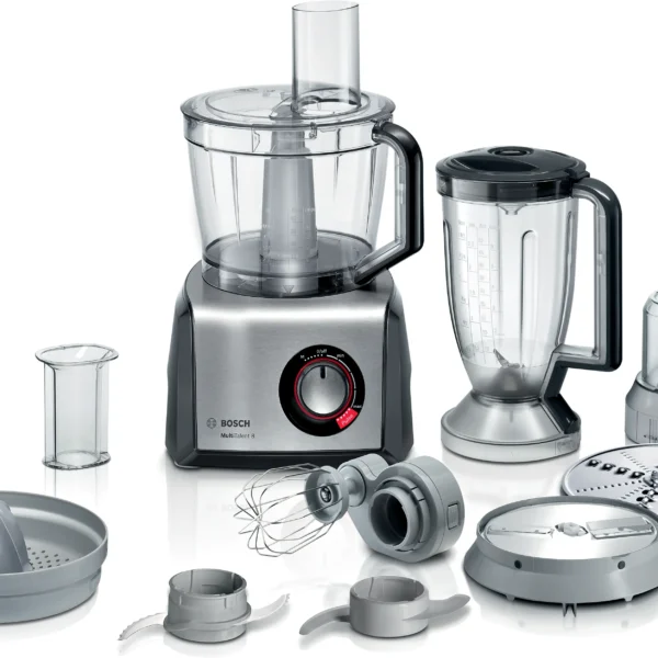 Bosch Food Processor Multi Talent 8 1250 W With Citrus Press Stainless MC812M844