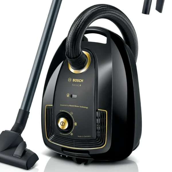 Bosch Serie 4 Bagged Vacuum Cleaner 2200 Watt Black BGL38GOLD