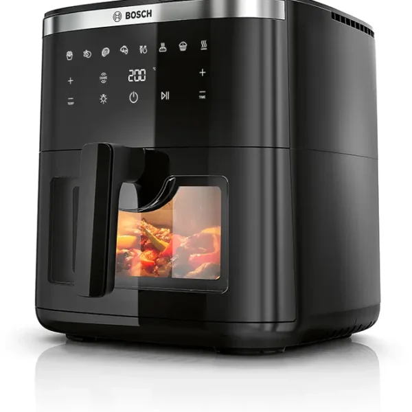 Bosch Series 6 Airfryer 1800W 7.2 L Digital Touch Black MAF671B0