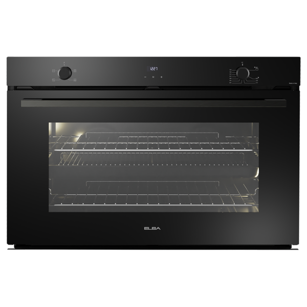 Elba Built-In Gas Oven 90 cm 106 Net Liters With Fan ELIO G90 BK