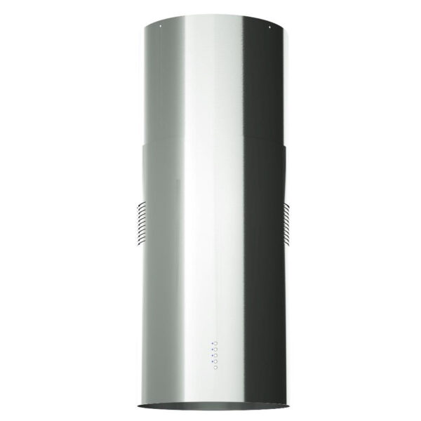 Elba Island cylinder hood, stainless steel, Electronic control, 3 speeds, max extraction : 730 m3/h, Energy label:A. ICH 4545 X