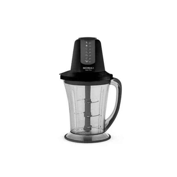 Sonai Super Plus Chopper, 1.5 Liter, 700 Watt, Black - MAR-3076