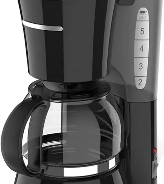 Sonai SH-1204 Coffee Machine, 700 watt, 4-6 Cups - Black