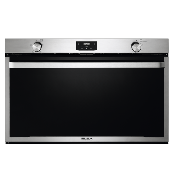 Elba Built-In Gas Oven with Gas Grill 90 cm Digital Touch Control 120 Liter ELIO G90