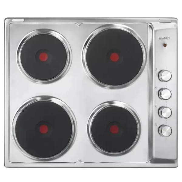 Elba Electric Hob 4 Plates 60 cm Stainless ENS60-040XD