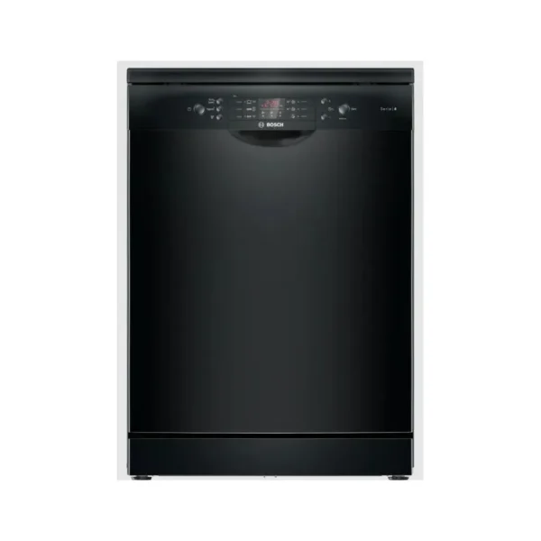 Bosch Series 4 Free-Standing Dishwasher 60 cm 14 Set Black SMS46NB20V