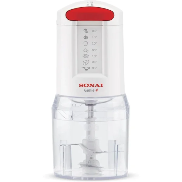 Sonai Genie4 Chopper, 500ml, 400 Watt, White - MAR-4074