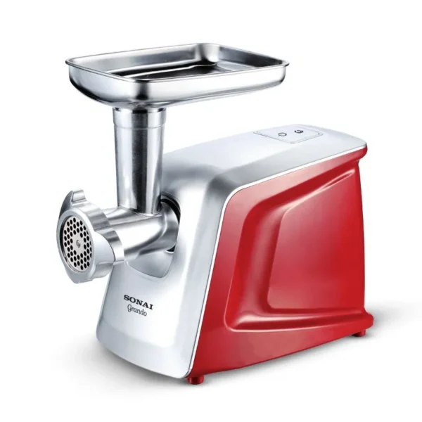 Sonai Grando Meat Grinder 1600 Watt, Red White - SH-4400