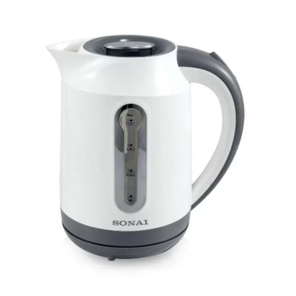 Sonai Electric Kettle 1.7 L 2200 Watt White MAR-3000
