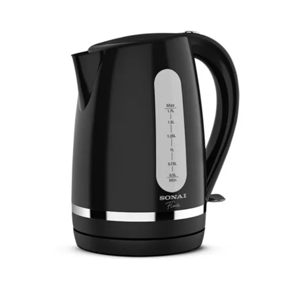 Sonai Electric Kettle plastic 1.7 L 2200 Watt Black SH-2021