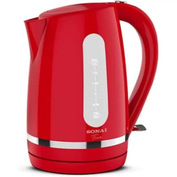 Sonai Electric Kettle plastic 1.7 L 2200 Watt Red SH-2021