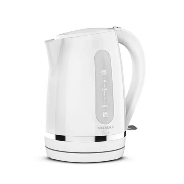 Sonai Electric Kettle plastic 1.7 L 2200 Watt White SH-2021