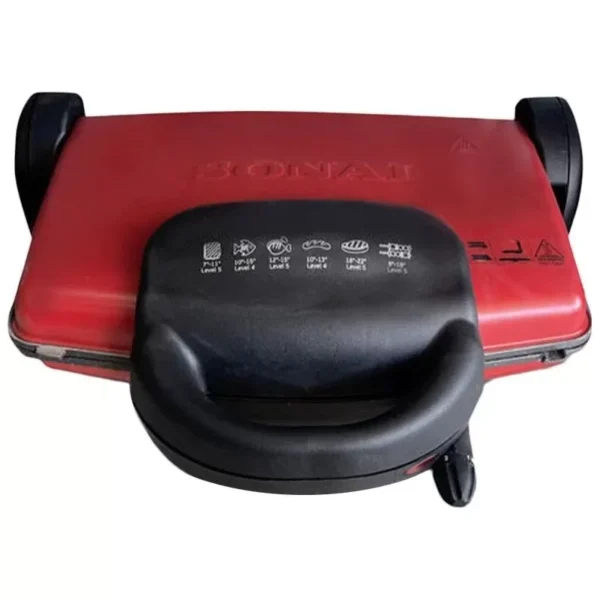 Sonai Granite Book Grill 1800 Watt Red SH-300