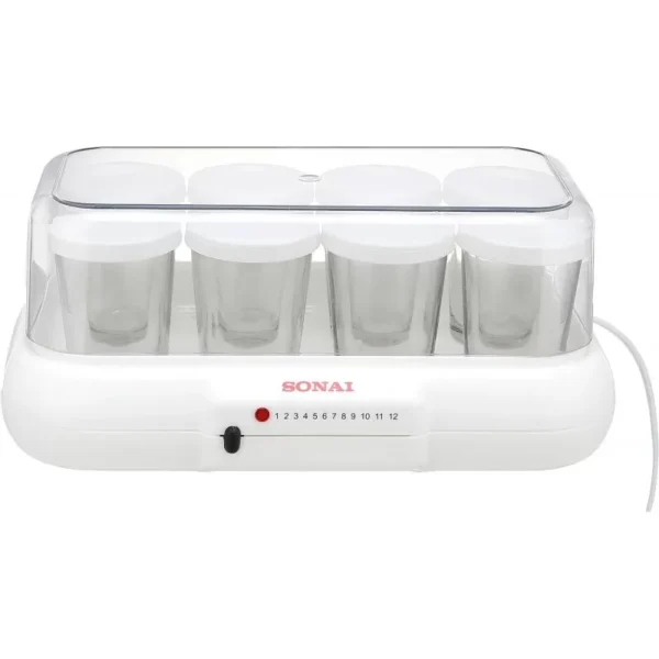 Sonai Yogurt Maker 10 Watt 8 Cups Light Indicator MAR-1008
