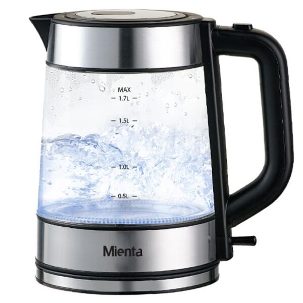 Mienta Kettle 1.7 L 2200 W Glass EK201837A